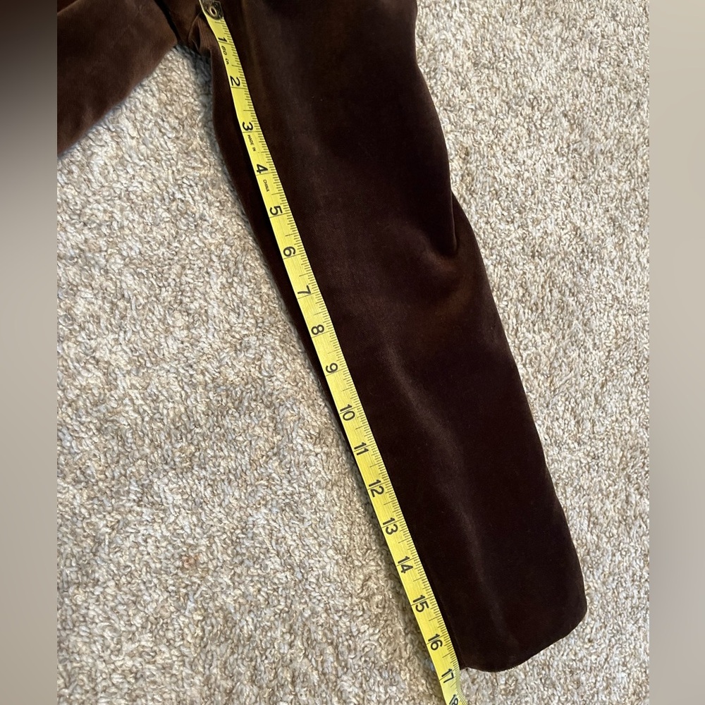 Vintage Velvet CASUAL CORNER Chocolate Brown Blazer - Picture 11 of 16